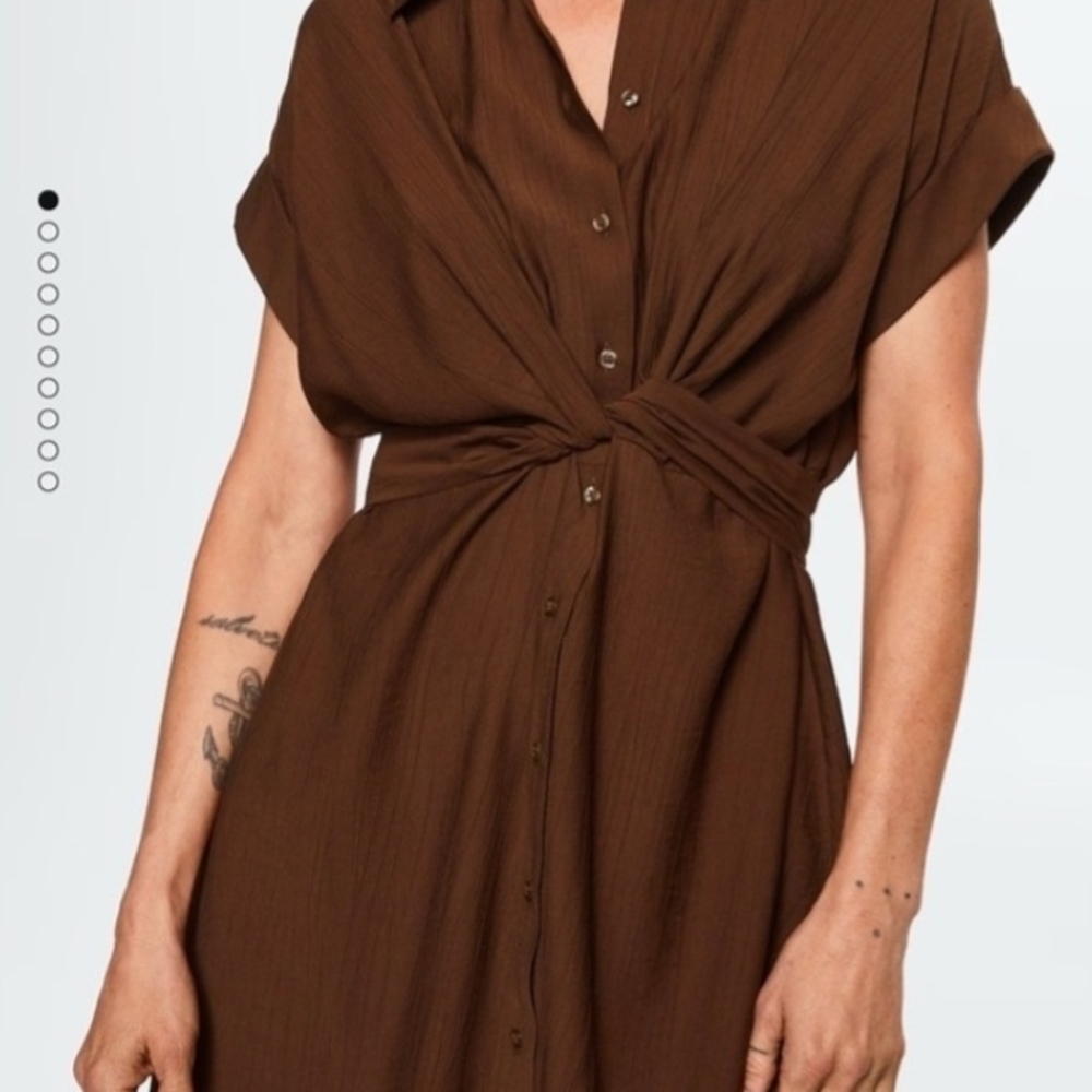 Mango Tie Dress